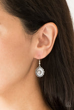 Load image into Gallery viewer, Badlands Buttercup - Silver Earrings - Paparazzi Jewelry