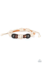 Load image into Gallery viewer, paparazzi-accessories-back-in-the-backwoods-black-bracelet