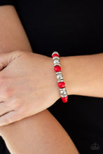 Load image into Gallery viewer, Across The Mesa - Red Bracelet - Paparazzi Jewelry