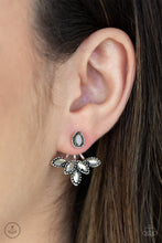 Load image into Gallery viewer, A Force To BEAM Reckoned With - Silver Post Earrings - Paparazzi Jewelry