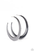 Load image into Gallery viewer, paparazzi-accessories-moon-beam-black-earrings