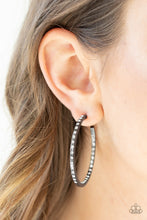 Load image into Gallery viewer, Comin Into Money - Black Earrings - Paparazzi Jewelry