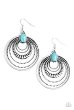 Load image into Gallery viewer, paparazzi-accessories-southern-sol-blue-earrings