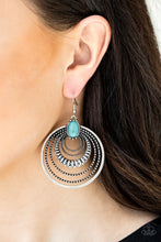 Load image into Gallery viewer, Southern Sol - Blue Earrings - Paparazzi Jewelry