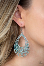 Load image into Gallery viewer, Flamingo Flamenco - Blue Earrings - Paparazzi Jewelry