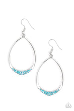 Load image into Gallery viewer, paparazzi-accessories-reign-down-blue-earrings