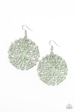 Load image into Gallery viewer, paparazzi-accessories-ocean-paradise-green-earrings