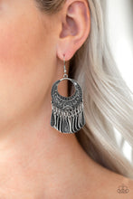 Load image into Gallery viewer, Mesa Majesty - Silver Earrings - Paparazzi Jewelry
