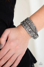 Load image into Gallery viewer, CRUSH Hour - Silver Bracelet - Paparazzi Jewelry