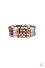 Load image into Gallery viewer, paparazzi-accessories-ritzy-ritz-brown-bracelet