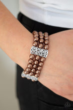 Load image into Gallery viewer, Ritzy Ritz - Brown Bracelet - Paparazzi Jewelry