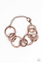 Load image into Gallery viewer, paparazzi-accessories-give-me-a-ring-copper-bracelet