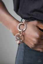 Load image into Gallery viewer, Give Me A Ring - Copper Bracelet - Paparazzi Jewelry