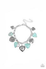 Load image into Gallery viewer, paparazzi-accessories-garden-hearts-green-bracelet