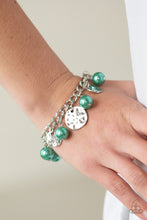 Load image into Gallery viewer, SEA In A New Light - Green Bracelet - Paparazzi Jewelry