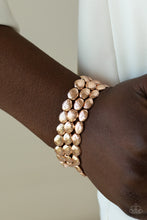 Load image into Gallery viewer, Basic Bliss - Rose Gold Bracelet - Paparazzi Jewelry