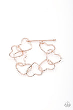 Load image into Gallery viewer, paparazzi-accessories-take-heart-rose-gold
