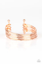 Load image into Gallery viewer, paparazzi-accessories-timelessly-textured-rose-gold
