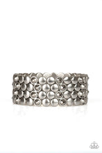 Load image into Gallery viewer, paparazzi-accessories-scattered-starlight-silver-bracelet