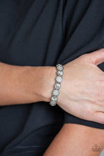 Load image into Gallery viewer, Take A Moment To Reflect - White Bracelet - Paparazzi Jewelry