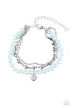 Load image into Gallery viewer, paparazzi-accessories-love-like-you-mean-it-blue-bracelet