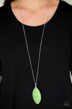Load image into Gallery viewer, Santa Fe Simplicity - Green Necklace - Paparazzi Jewelry