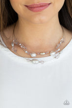 Load image into Gallery viewer, Pacific Pageantry - Silver Necklace - Paparazzi Jewelry