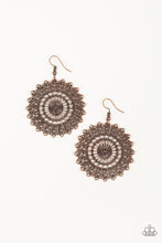 Load image into Gallery viewer, paparazzi-accessories-globetrotting-guru-copper-earrings