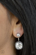 Load image into Gallery viewer, Celebrity Cache - Black Post Earrings - Paparazzi Jewelry