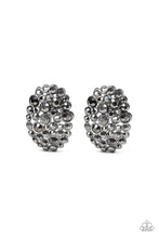 Load image into Gallery viewer, paparazzi-accessories-daring-dazzle-black-post earrings