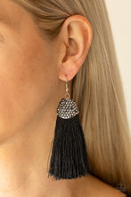 Load image into Gallery viewer, Razzle Riot - Black Earrings - Paparazzi Jewelry