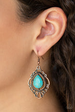 Load image into Gallery viewer, Southern Fairytale - Copper Earrings - Paparazzi Jewelry