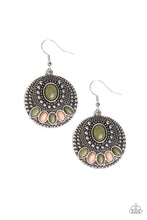 Load image into Gallery viewer, paparazzi-accessories-sandstone-paradise-green-earrings