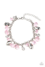 Load image into Gallery viewer, paparazzi-accessories-dazing-dazzle-pink-bracelet