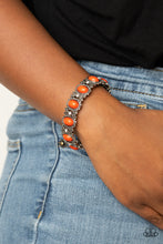 Load image into Gallery viewer, A Piece of Cake - Orange Bracelet - Paparazzi Jewelry