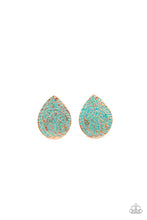 Load image into Gallery viewer, paparazzi-accessories-seasonal-bliss-copper-post earrings