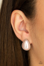 Load image into Gallery viewer, SHEER Enough - Pink Post Earrings - Paprazzi Jewelry