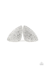 Load image into Gallery viewer, paparazzi-accessories-supreme-sheen-white-post earrings