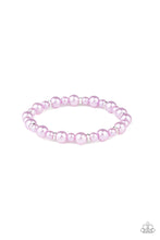 Load image into Gallery viewer, paparazzi-accessories-powder-and-pearls-purple-bracelet