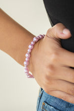 Load image into Gallery viewer, Powder and Pearls - Purple Bracelet - Paparazzi Jewelry