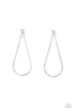 Load image into Gallery viewer, paparazzi-accessories-diamond-drops-white-post earrings