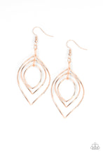 Load image into Gallery viewer, paparazzi-accessories-asymmetrical-allure-rose-gold