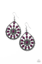 Load image into Gallery viewer, paparazzi-accessories-free-to-roam-purple-earrings