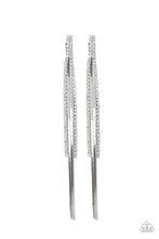 Load image into Gallery viewer, paparazzi-accessories-flavor-of-the-sleek-white-post earrings