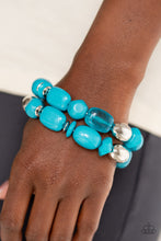 Load image into Gallery viewer, Fruity Flavor - Blue Bracelet - Paparazzi Jewelry