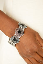 Load image into Gallery viewer, Painted Garden - Black Bracelet - Paparazzi Jewelry
