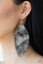 Load image into Gallery viewer, Serenely Smattered - Black Earrings - Paparazzi Jewelry