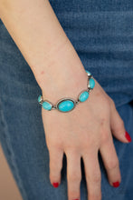 Load image into Gallery viewer, Serene Stonework - Blue Bracelet - Paparazzi Jewelry