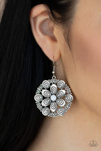 Load image into Gallery viewer, Grove Groove - White Earrings - Paparazzi Jewelry