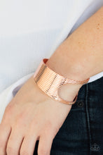Load image into Gallery viewer, What GLEAMS Are Made Of - Copper Bracelet - Paparazzi Jewelry